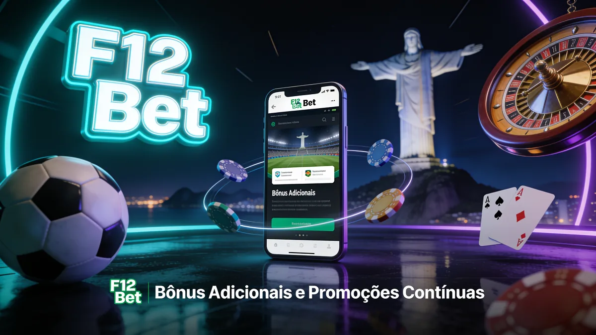 Bônus Adicionais e Promoções Contínuas — f12 bet no Brasil